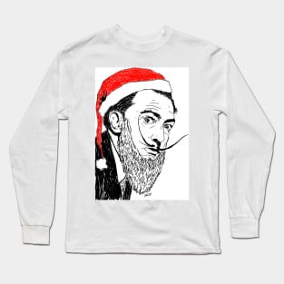 Dali Santa Long Sleeve T-Shirt